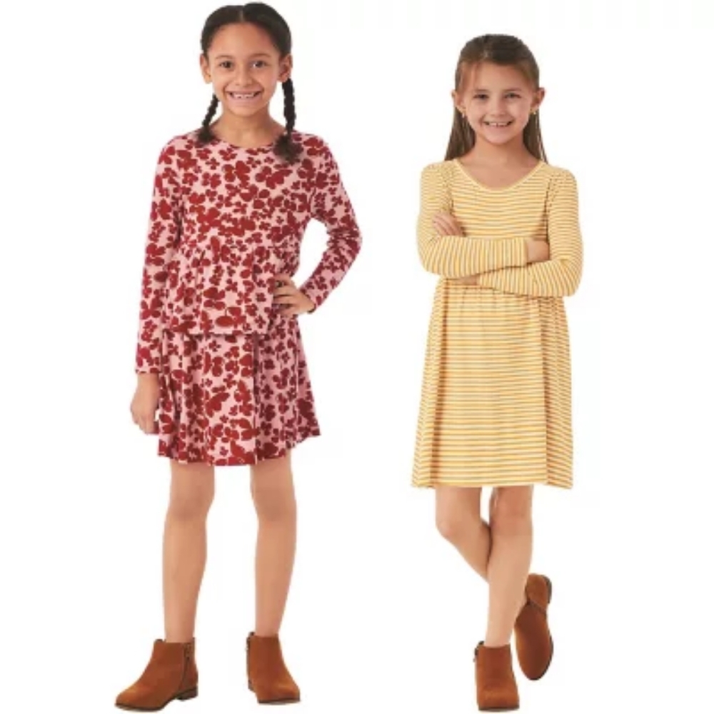 Member's Mark Girls' 2 Pack Dress